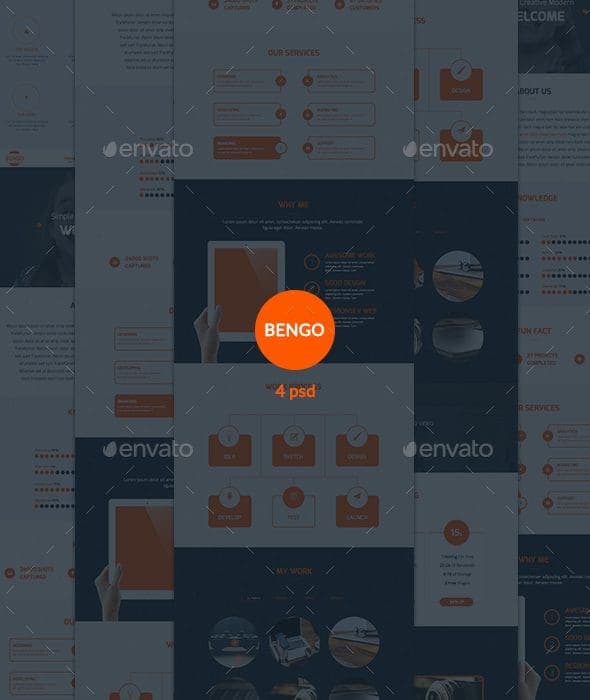 Bengo - Email Newsletter PSD