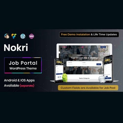 Nokri - Job Board WordPress Theme