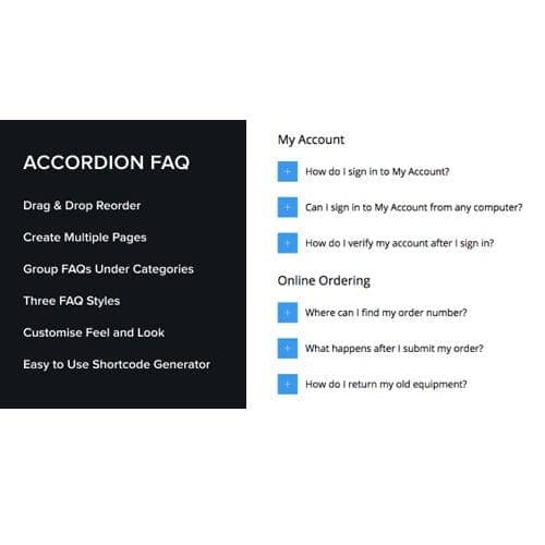 Accordion FAQ WordPress Plugin