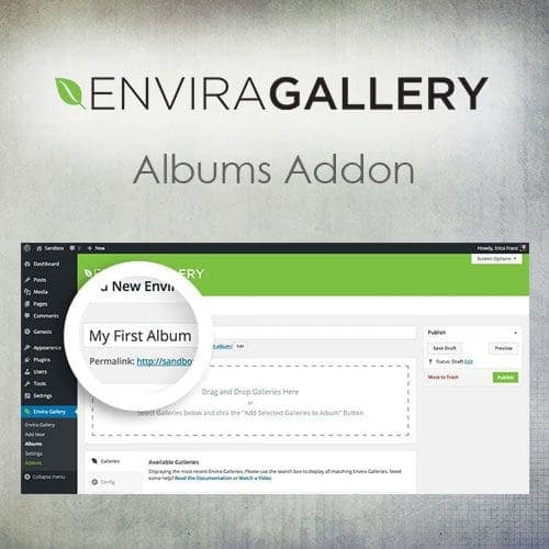 Envira Gallery - Albums Addon