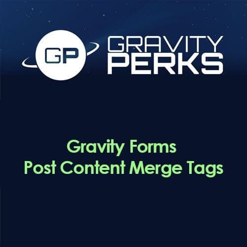 Gravity Perks - Gravity Forms Post Content Merge Tags
