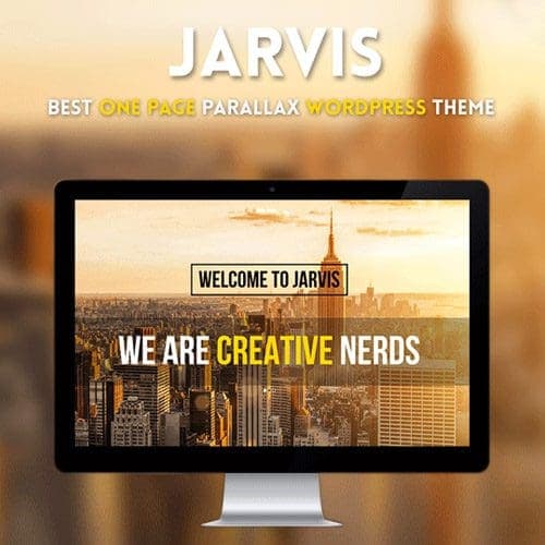 Jarvis - Onepage Parallax WordPress Theme