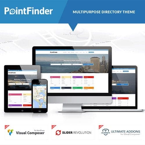 Point Finder Directory - Directory &amp; Listing WordPress Theme