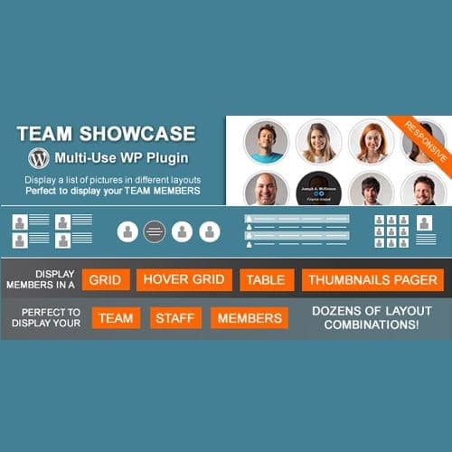 Team Showcase - WordPress Plugin