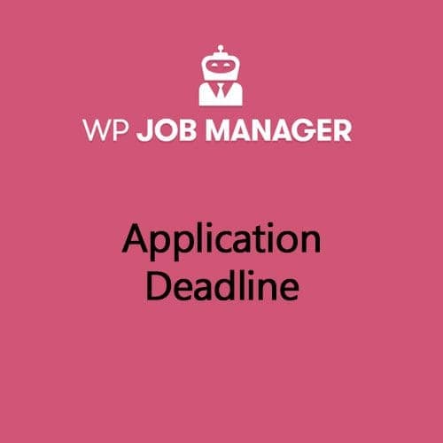 WP Job Manager Application Deadline Addon