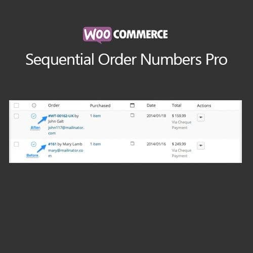 WooCommerce Sequential Order Numbers Pro