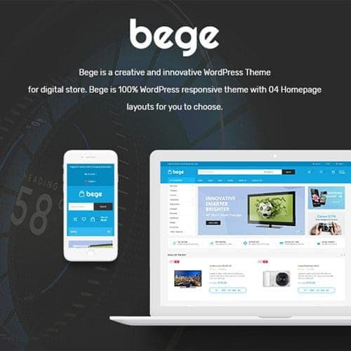 Bege - Responsive WooCommerce WordPress Theme