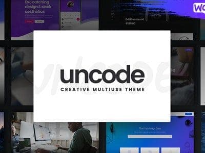 Uncode - Creative Multiuse & WordPress WooCommerce Theme