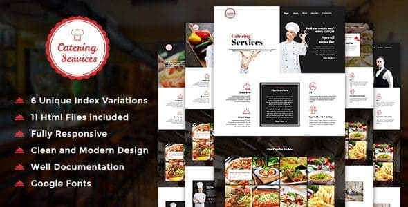 Catering - Restaurant HTML Template