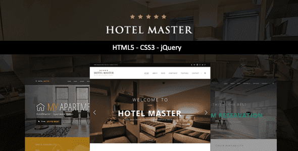 Hotel Master | Hotel HTML Template
