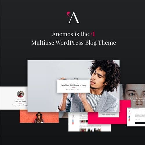 Anemos - A Multiuse Blogging WordPress Theme