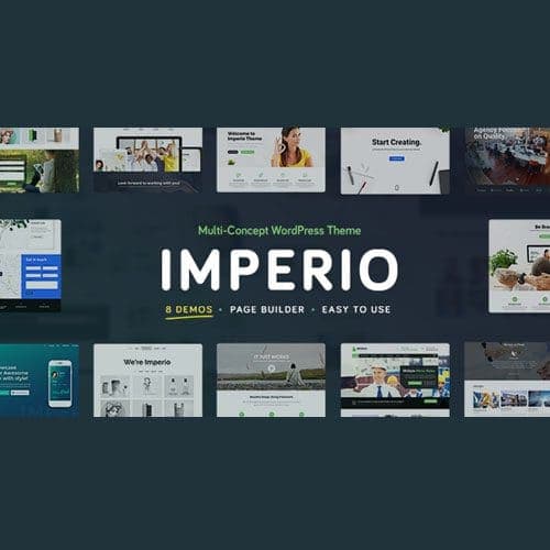 Imperio - Business, E-Commerce, Portfolio & Photography WordPress Theme