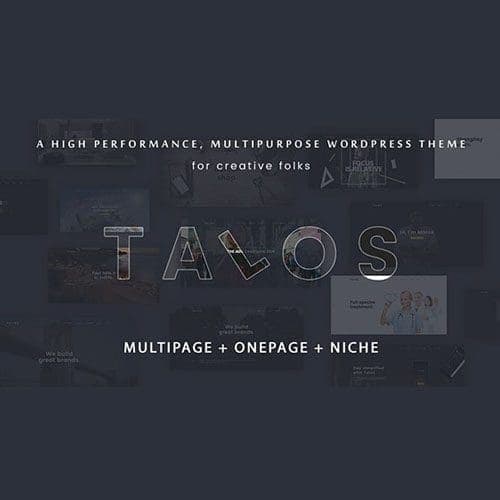 Talos - Creative Multipurpose WordPress Theme