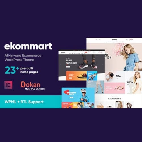 ekommart - All-in-one eCommerce WordPress Theme