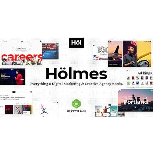 Holmes - Digital Agency Theme