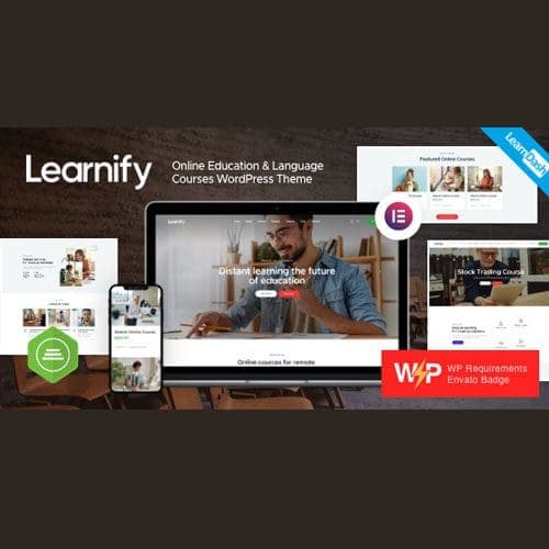 Learnify - Online Education Courses WordPress Theme