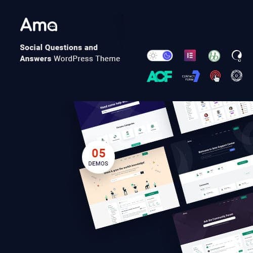 AMA - bbPress Forum WordPress Theme with Social Questions and Answers