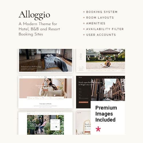 Alloggio - Hotel Booking Theme