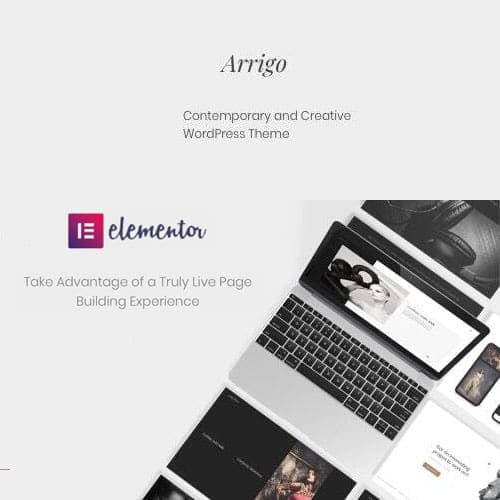Arrigo - Contemporary Creative Portfolio Elementor WordPress Theme