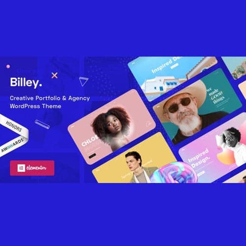 Billey - Creative Portfolio & Agency Elementor WordPress Theme