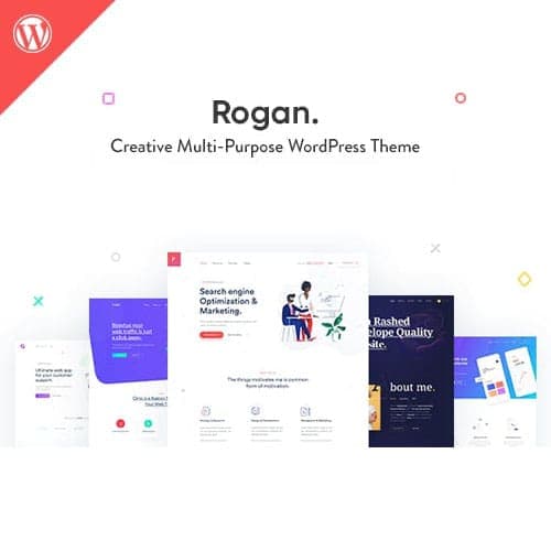 Rogan - Creative Multipurpose WordPress Theme for Agency, Saas, Portfolio
