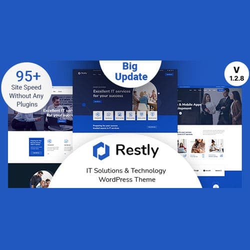 Restly - IT Solutions & Technology WordPress Theme