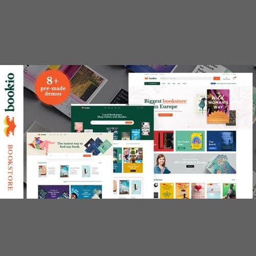 Bookio - Book Store WooCommerce WordPress Theme