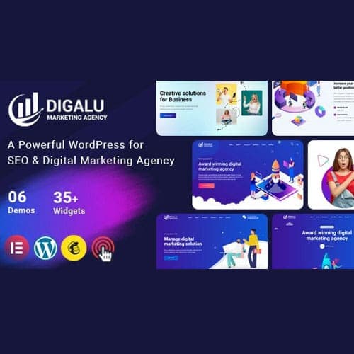 Digalu - Digital Marketing Agency WordPress