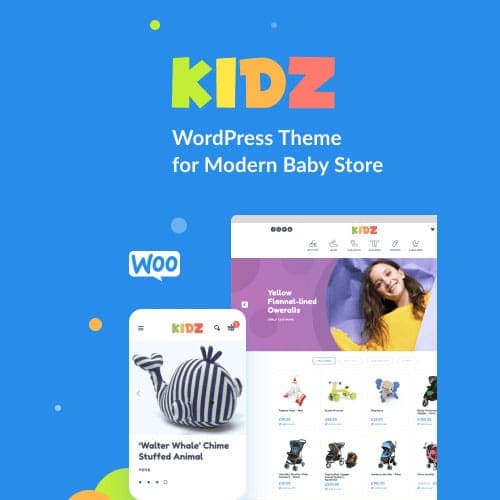 KIDZ - Kids Store and Baby Shop Theme