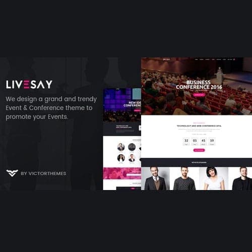 Livesay - Event & Conference WordPress Theme