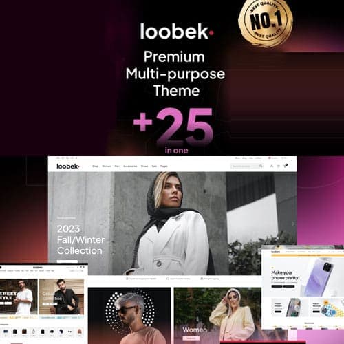 Loobek - Elementor Multipurpose WooCommerce Theme