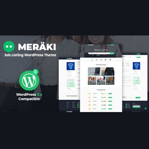 Meraki - Job Board WordPress Theme