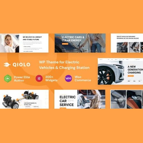 Qiolo - Vehicle & EV Charging WordPress Theme