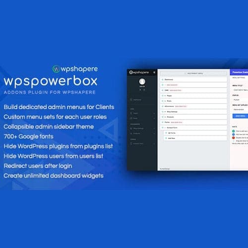 WPSPowerbox - Addon for WPShapere WordPress Admin Theme