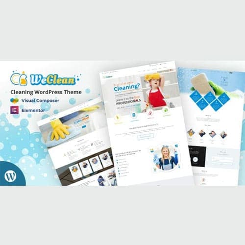 We Clean - Cleaning WordPress