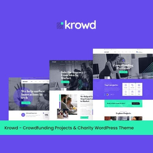 Krowd - Crowdfunding & Charity WordPress Theme