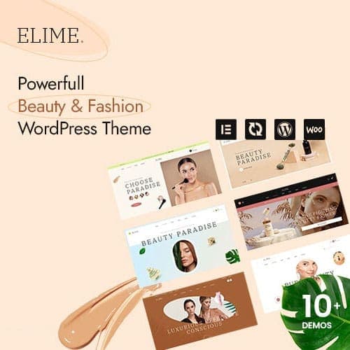 Elime - Multipurpose Cosmetics & Fashion WordPress Theme