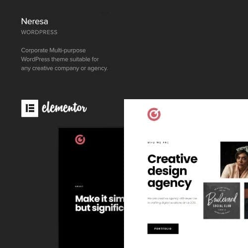 Neresa - Elementor WordPress Theme
