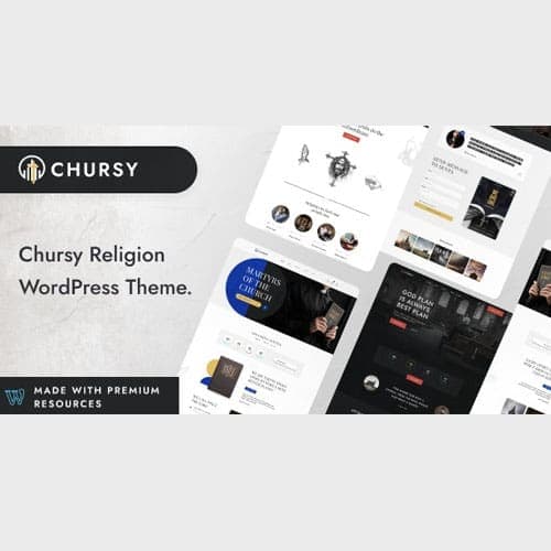 Chursy - Church Religious WordPress Theme