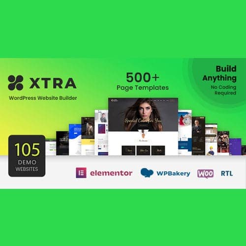 Xtra - WordPress Website Builder + RTL