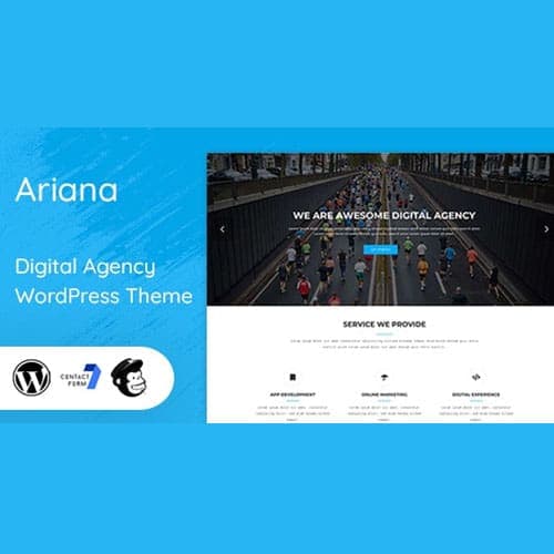 Ariana - Digital Agency WordPress Theme
