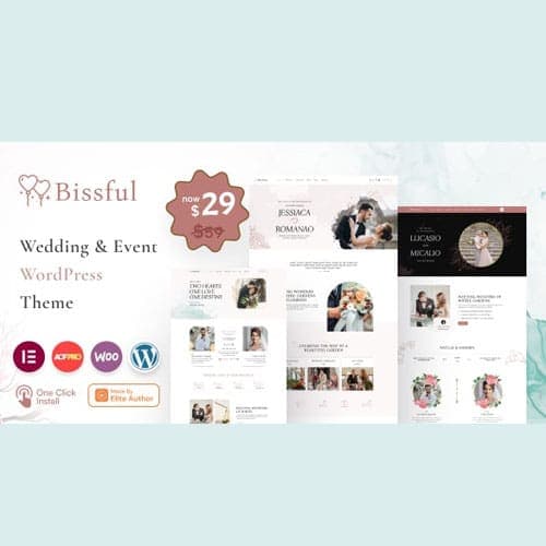 Bissful - Wedding & Event WordPress Theme