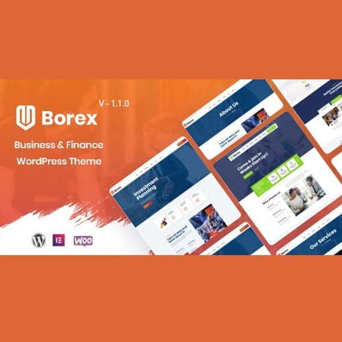 Borex - Business And Finance WordPress Theme
