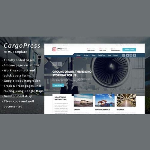 CargoPress - Logistic, Warehouse & Transport WP