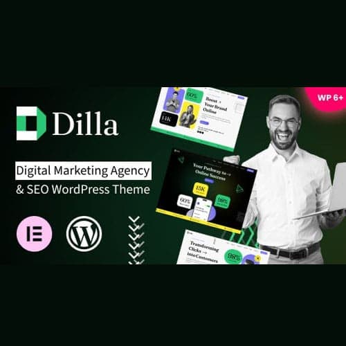 Dilla - Digital Marketing Agency & SEO WordPress Theme