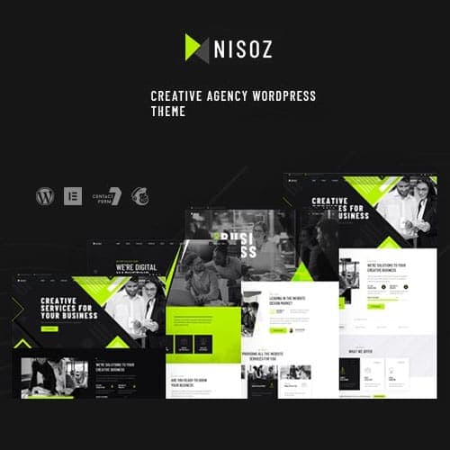 Nisoz - Creative Agency WordPress Theme