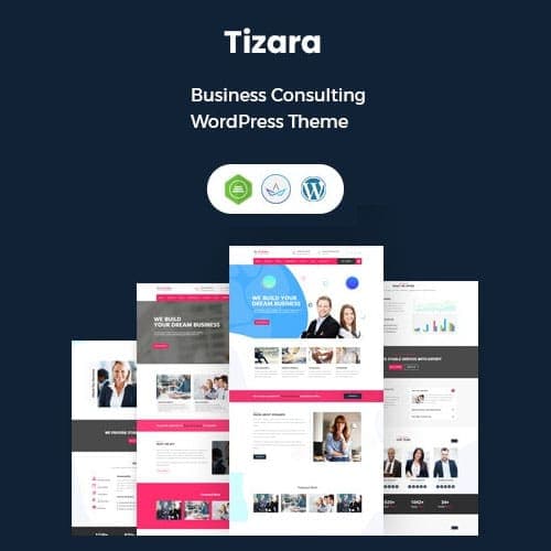 Tizara - Business Consulting WordPress Theme