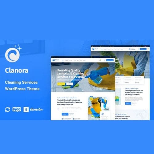 Clanora - Cleaning Services WordPress Theme