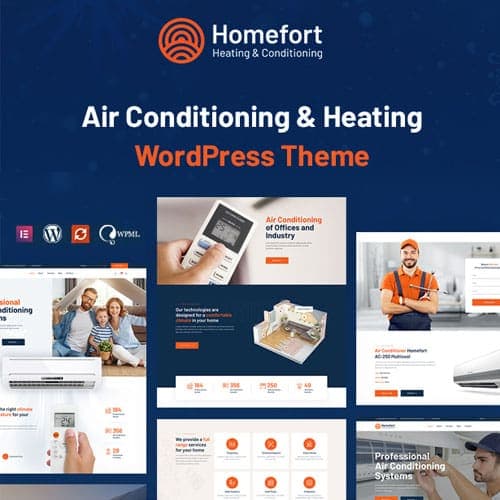 Homefort - Air Conditioning & Heating WordPress Theme + RTL