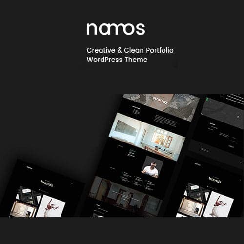 Namos - Creative One/Multi-Page Portfolio WordPress Theme